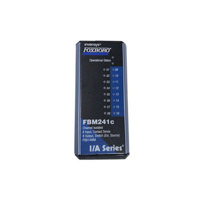 FBM241C Foxboro Parts DCS Izolowany kanał 8 Moduł styków wejściowych Sense 8 Przełącznik wyjściowy