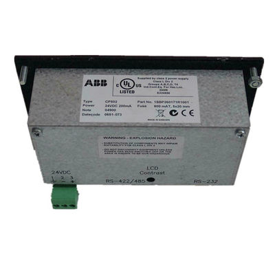 CP502 ABB PLC Przemysłowy podświetlany panel terminala LCD HMI I / O DCS 1SBP260171R1001