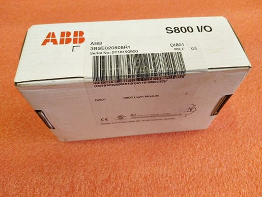 DI801 ABB S800 Cyfrowy moduł wejściowy 24V 16 CH PLC Części zamienne 3BSE020508R1