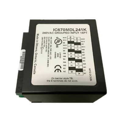 IC670MDL241 GE Fanuc GE Field I/O 240 V AC Moduł wejść dyskretnych General Electric