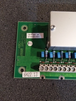 DSTA155P ABB S100 Jednostki końcowe we / wy Jednostka przyłączeniowa PLC Części zamienne 3BSE018323R1