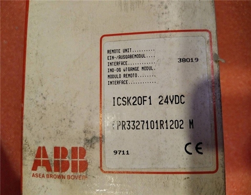 ICSK20F1 ABB Procontic CS 31 ICSK 20F1 Jednostka zdalna we/wy CS31 Części zamienne do PLC FPR3327101R1202