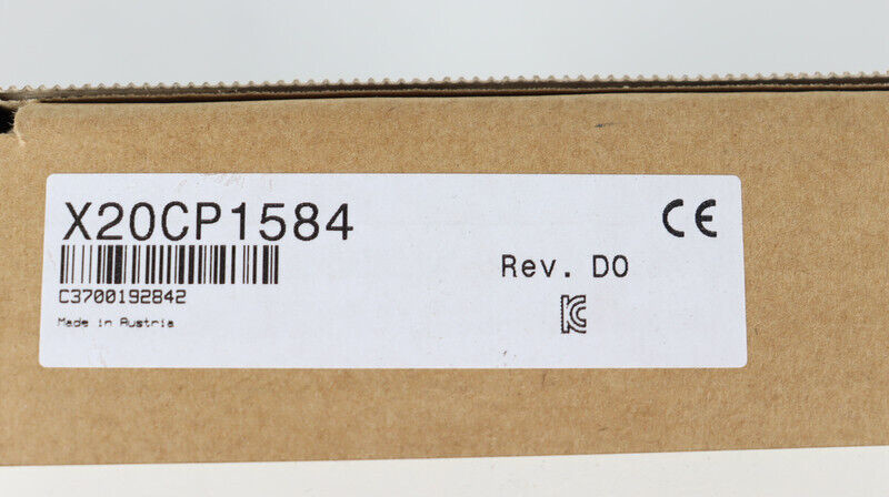 X20CP1584 B&R Automation Plc 0,6 GHz CPU z 256 MB modułem systemowym DDR2 SDRAM X20