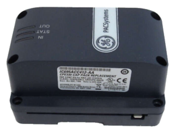 IC695ACC402 GE PACSystems Moduł akcesoriów pakietu energetycznego RX3i CPE330 RX3i sterownik procesora podczas wahania mocy lub przerw