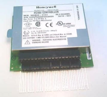 Honeywell 900B08-0101 PLC 8-kanałowy moduł wyjścia analogowego z izolacją 24VDC i 500VDC dla sterownika HC900