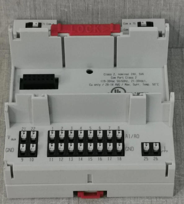 Honeywell XS821-22 24Vdc 110mA Floating Output Terminal Socket z modułem i konstrukcją oddzielenia podstawy