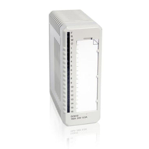 DO810 Cyfrowy przekaźnik wyjściowy ABB 16 CH 24V DC AC PLC Części zamienne 3BSE008510R1