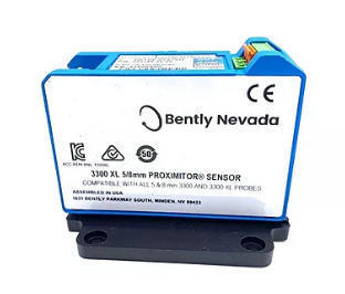 Bently Nevada 330180-50-00 3300 XL Proximitor Sensor for Eddy Current Sensor System z instalacją DIN Rail
